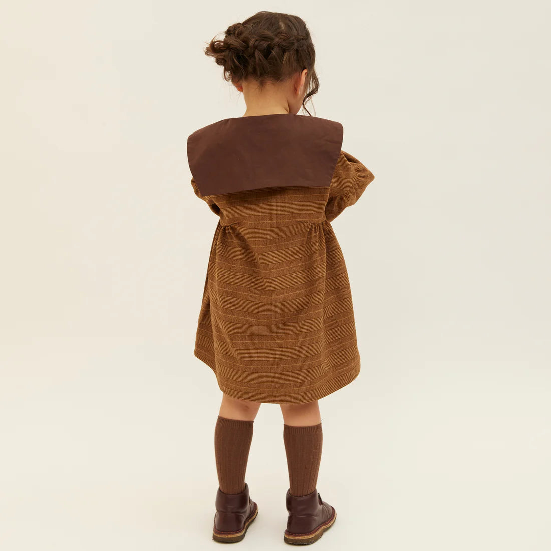 PETITMIG プチミグ ワンピース E4 ブラウン