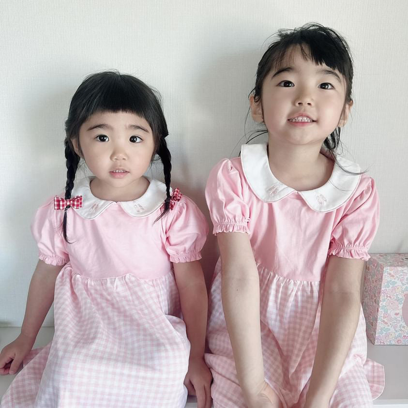 missy's original Ballet gingham check dress