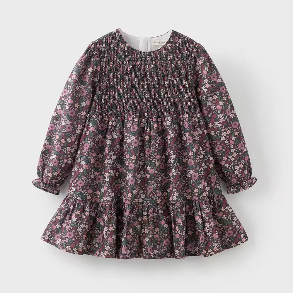 【予約】dave&bella デイブベラ カーディガン&フローラルワンピースセット DK3254790