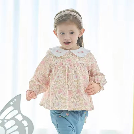 dave&bella デイブベラ フローラルトップス DB1252375