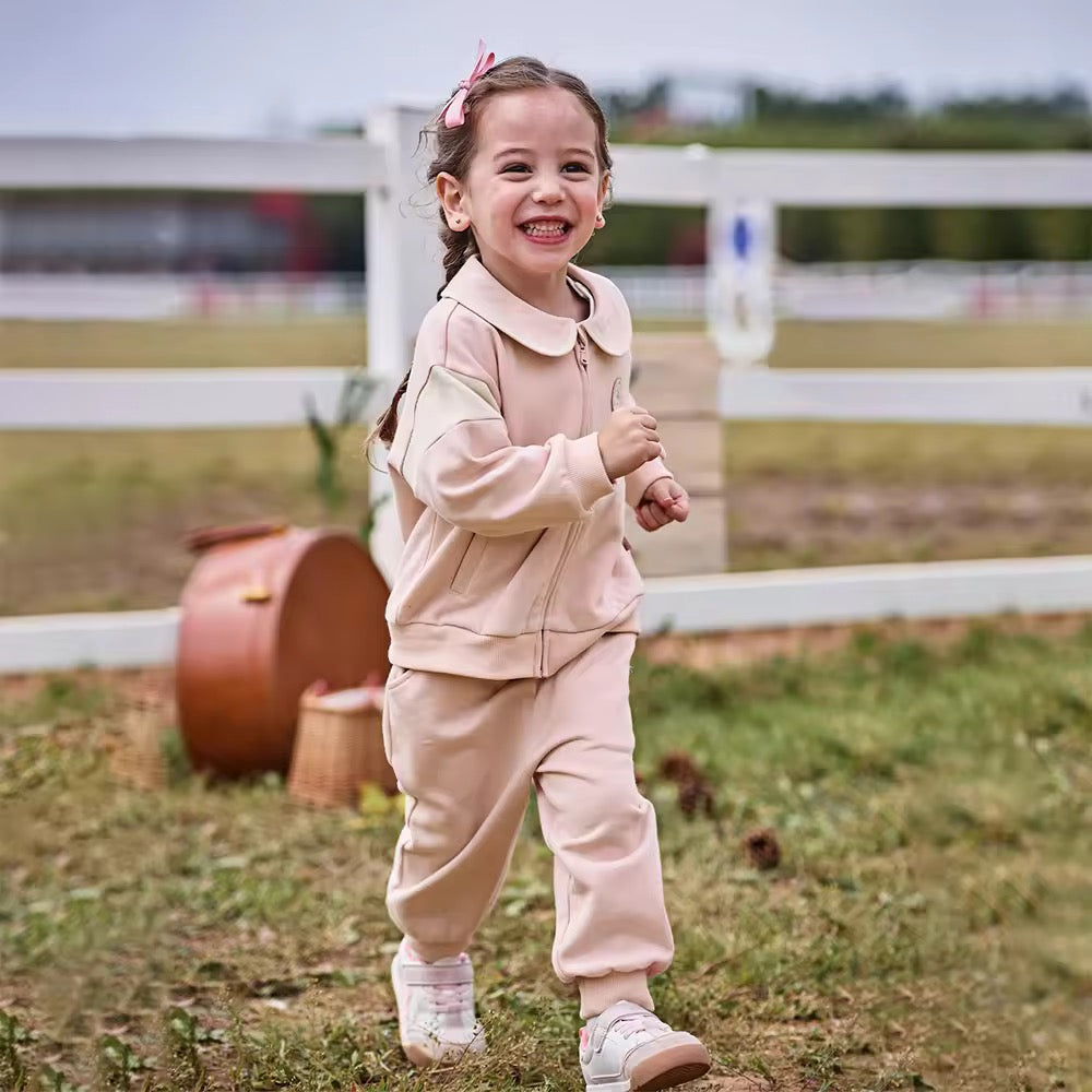 【予約】dave&bella デイブベラ ピンクジャージーセットアップ DB3253367