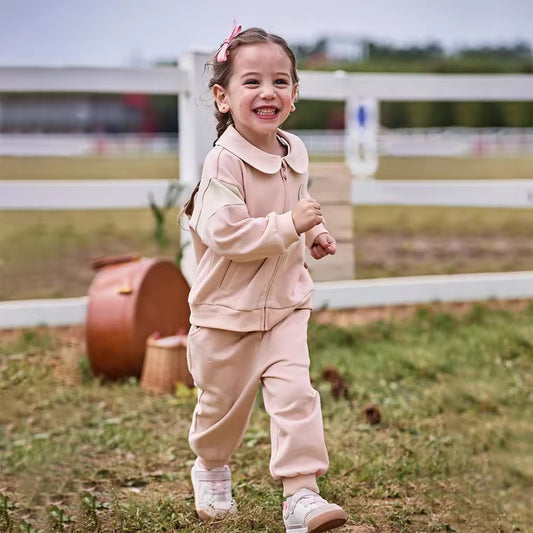 【予約】dave&bella デイブベラ ピンクジャージーセットアップ DB3253367