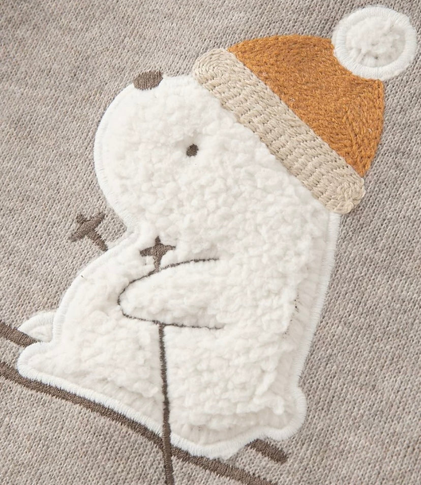 dave&bella デイブベラ 裏起毛スキーデザイントップス DB4223828