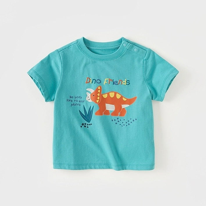 dave&bella デイブベラ ダイナソーデザインTシャツ DB2240039