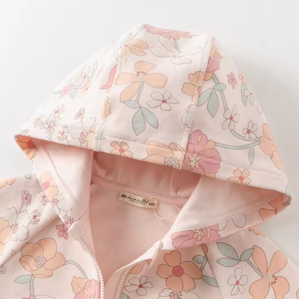 【予約】dave&bella デイブベラ フローラルジャージーセットアップ DB3253154