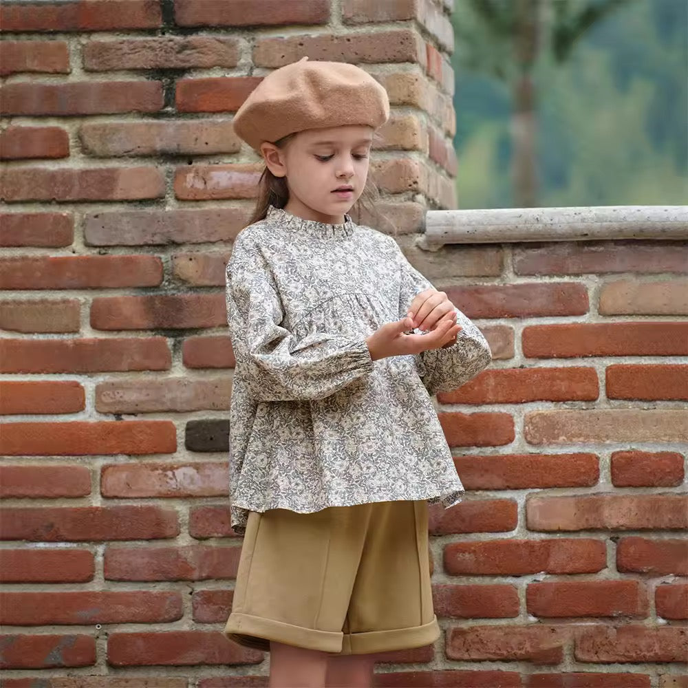 【予約】dave&bella デイブベラ フローラルブラウス DK3252672