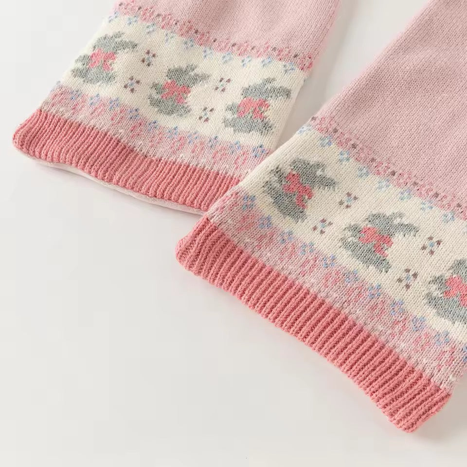 【予約】dave&bella デイブベラ うさちゃんデザインマフラー DB4243875