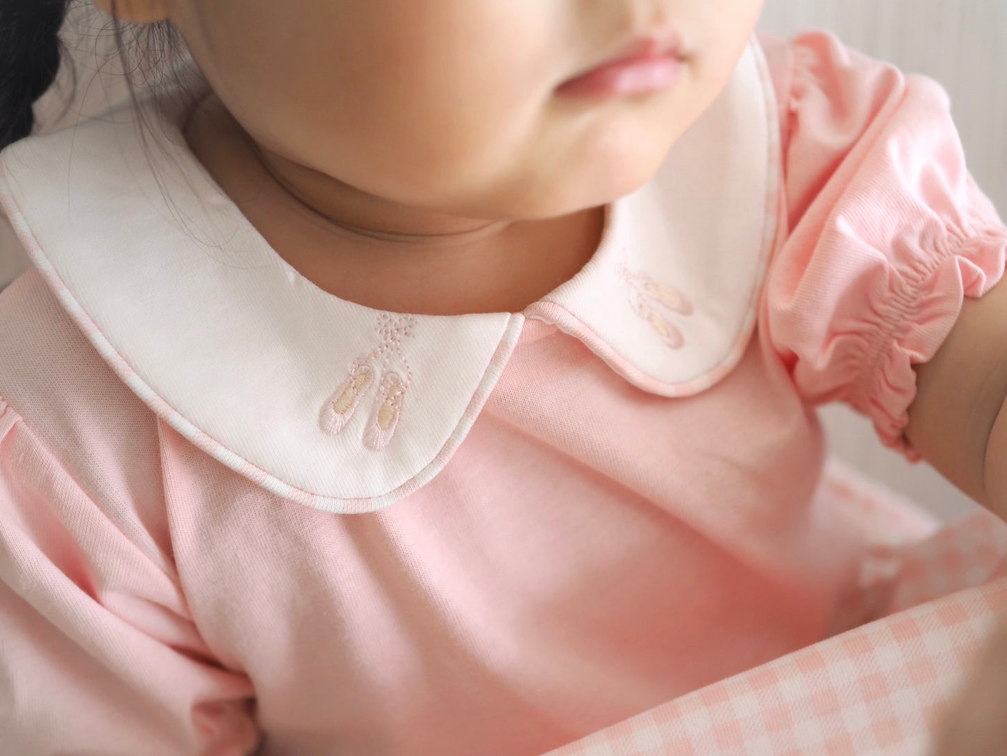 missy's original Ballet gingham check dress