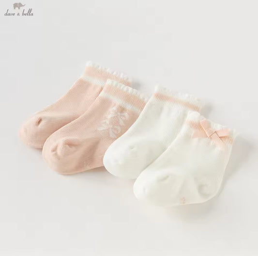 dave&bella デイブベラ リボンデザインソックスセット DB3253287