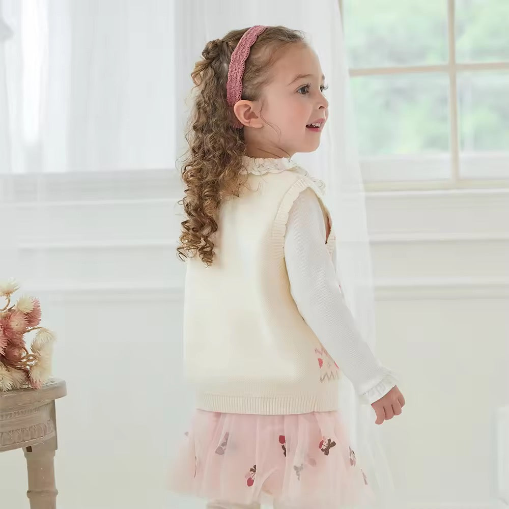 【予約】dave&bella デイブベラ ラビットデザインベスト DB3252692