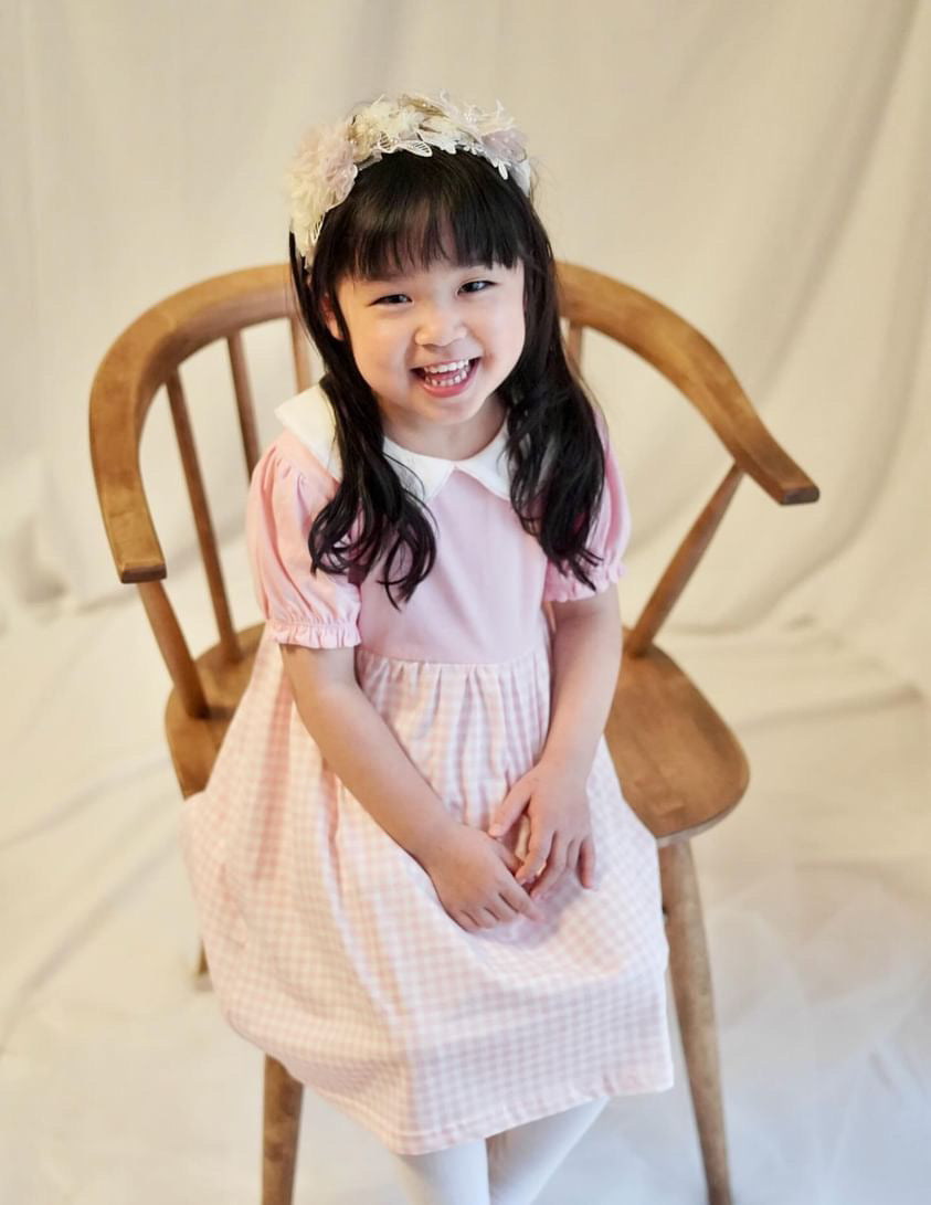 missy's original Ballet gingham check dress