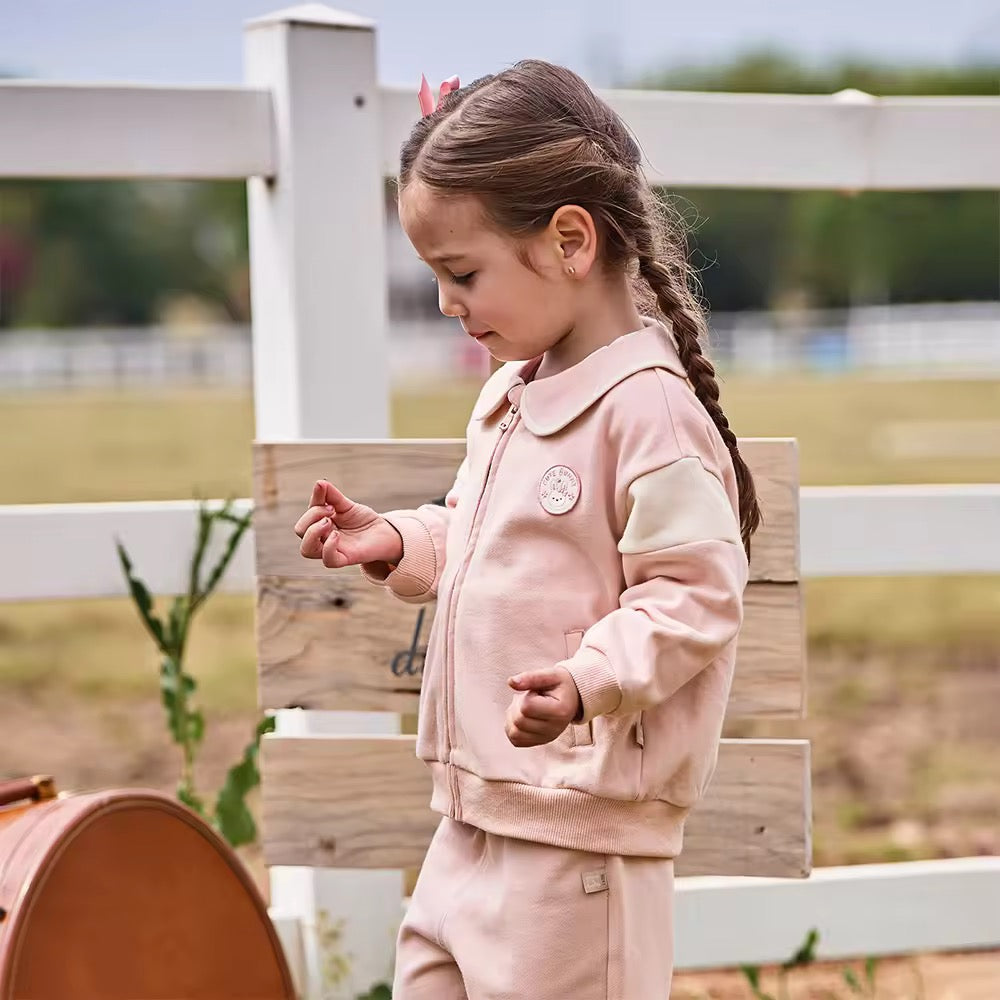 【予約】dave&bella デイブベラ ピンクジャージーセットアップ DB3253367