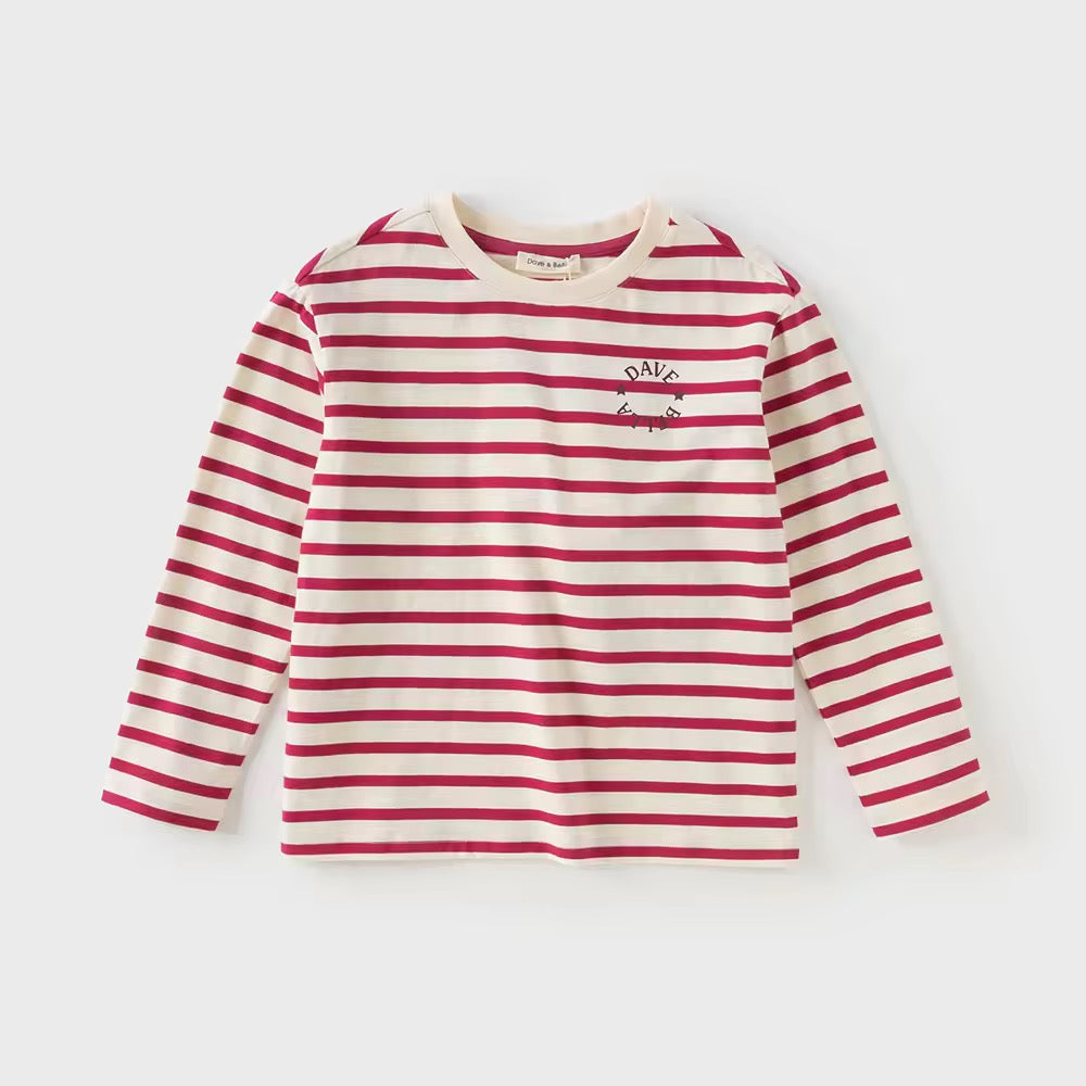 【予約】dave&bella デイブベラ レッドボーダートップス DK3252728