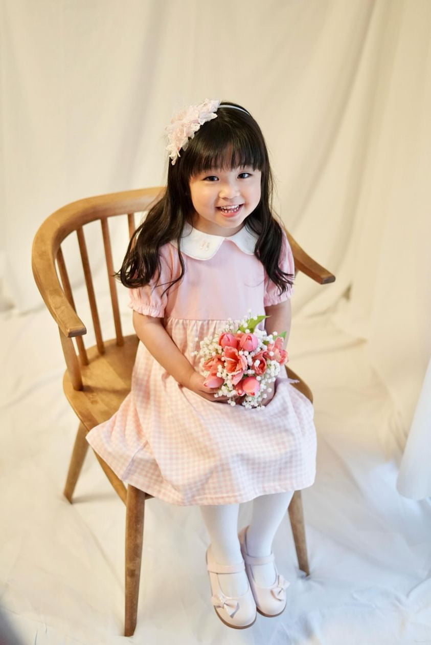 missy's original Ballet gingham check dress