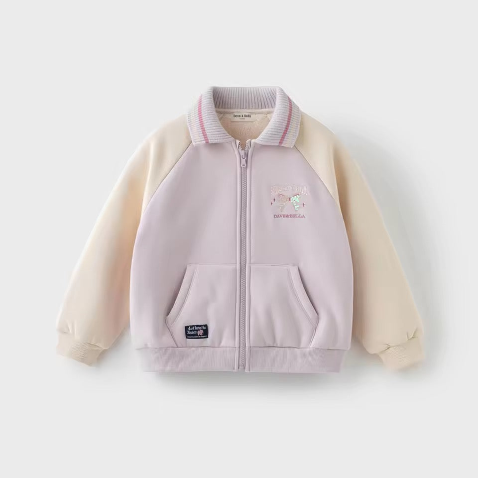 【予約】dave&bella デイブベラ 裏ボアジップアップブルゾン DK4253643