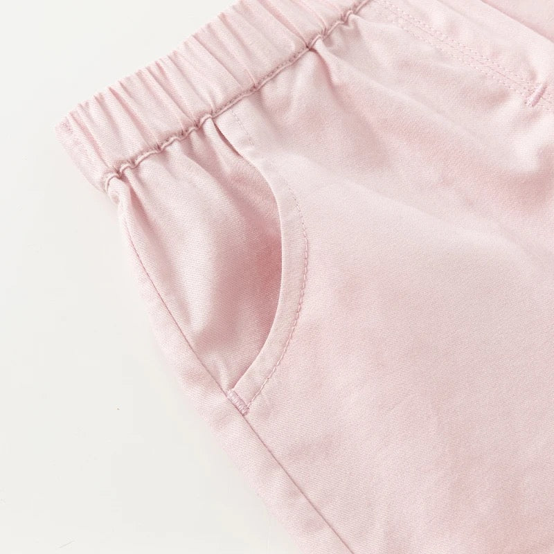 dave&bella デイブベラ ガーデンデザイントップス&フラワー刺繍パンツセット DB2241074