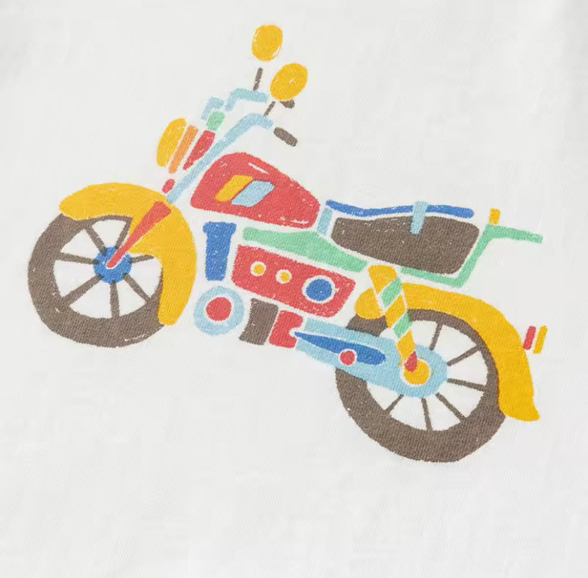 【予約】dave&bella デイブベラ 乗り物イラストTシャツ DB2251530