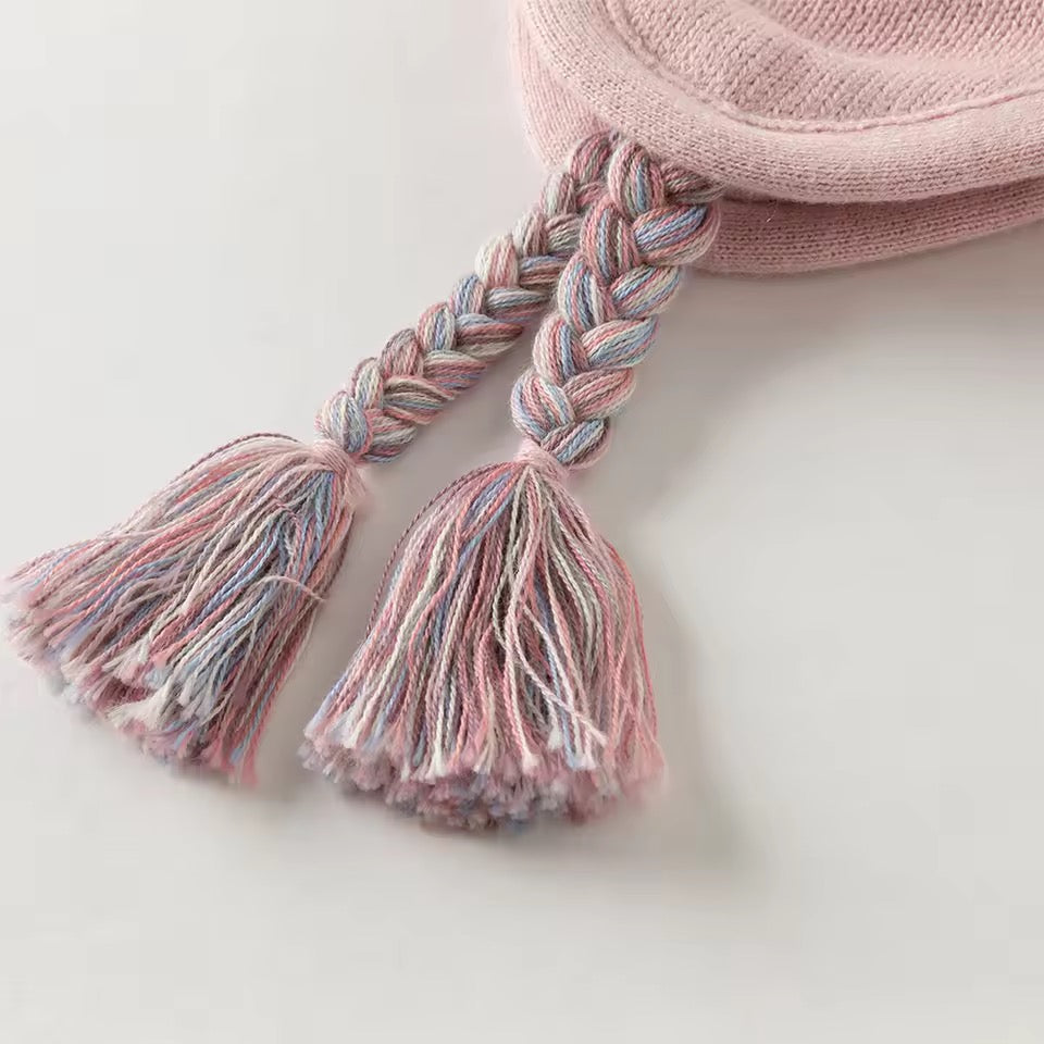 【予約】dave&bella デイブベラ うさちゃんデザインニット帽 DB4243874