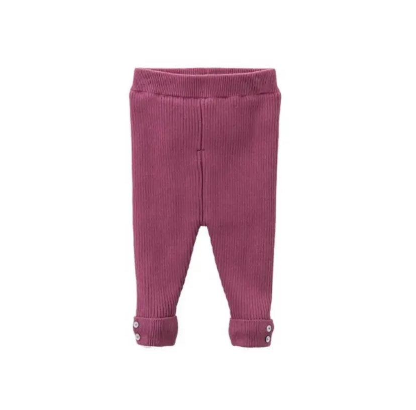 dave&bella デイブベラ 裏起毛リブレギンス