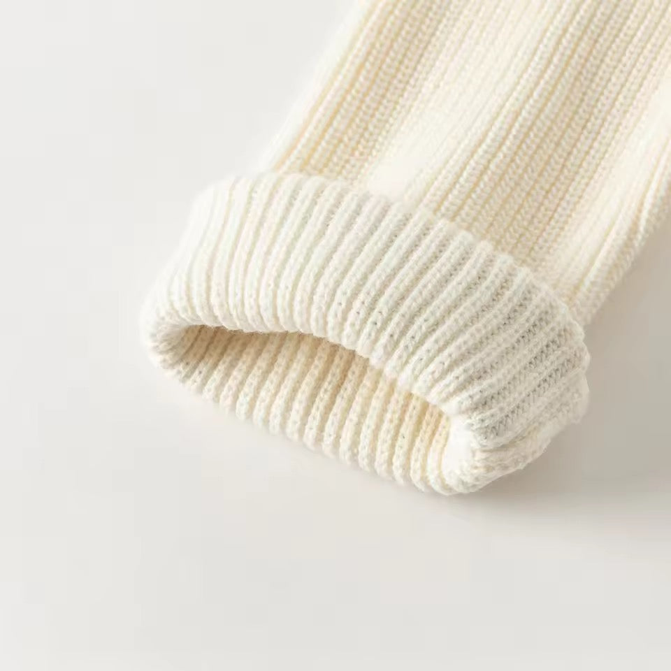 【予約】dave&bella デイブベラ ロゴポイントシンプルニット DK4254670