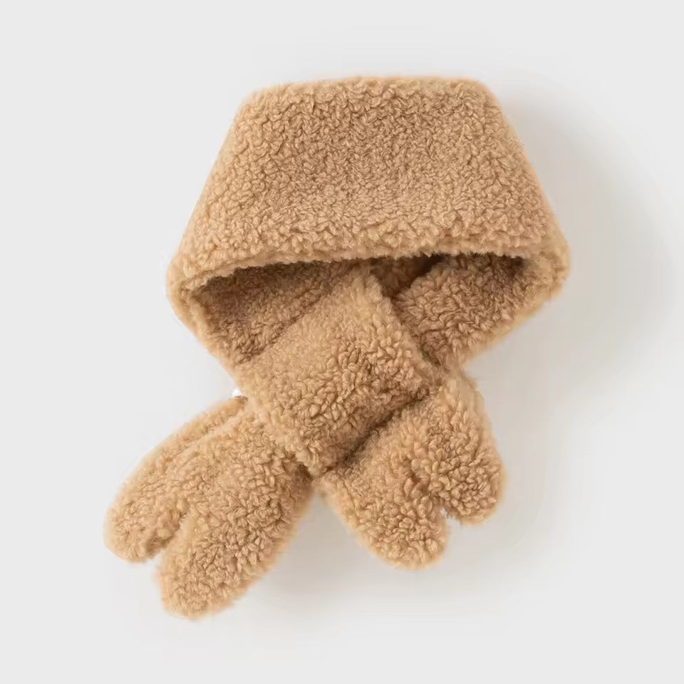 【予約】dave&bella デイブベラ アニマルもこもこマフラー DB4253999