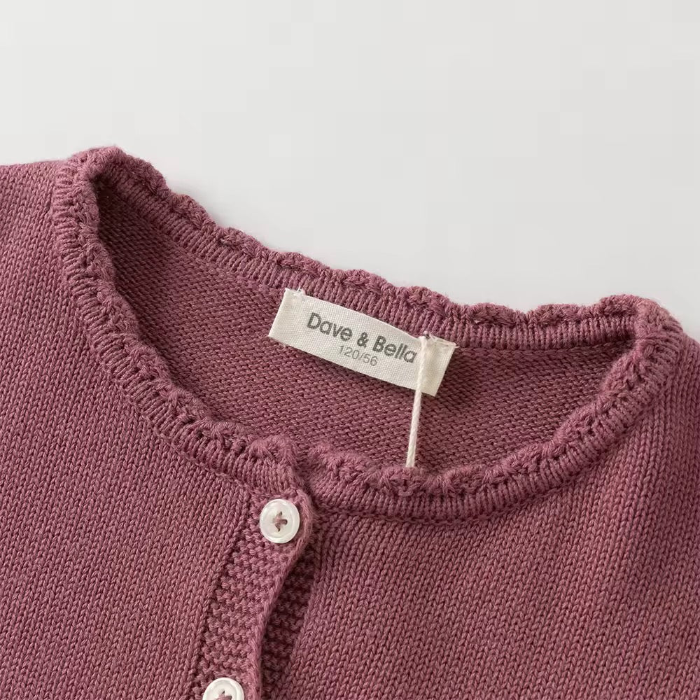 【予約】dave&bella デイブベラ カーディガン&フローラルワンピースセット DK3254790