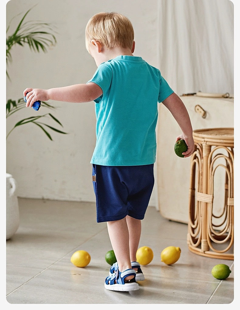 dave&bella デイブベラ ダイナソーデザインTシャツ DB2240039