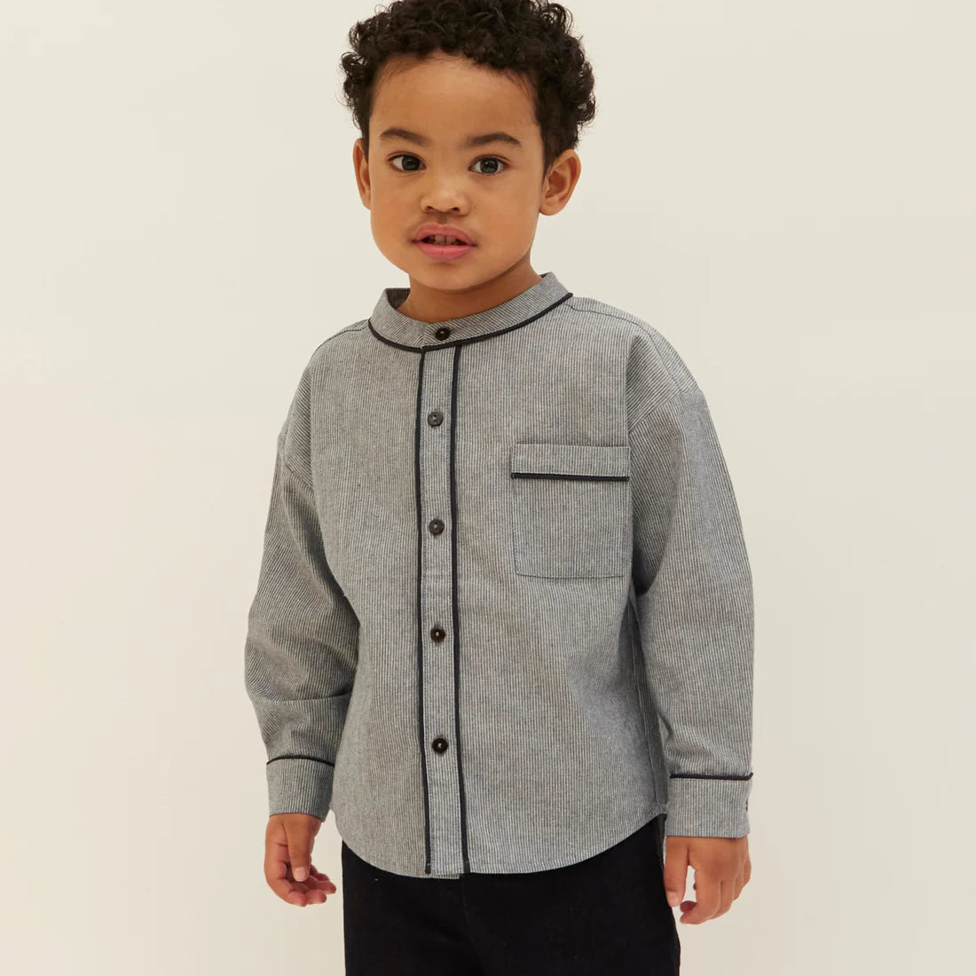 PETITMIG プチミグ シャツ E4 ストライプ