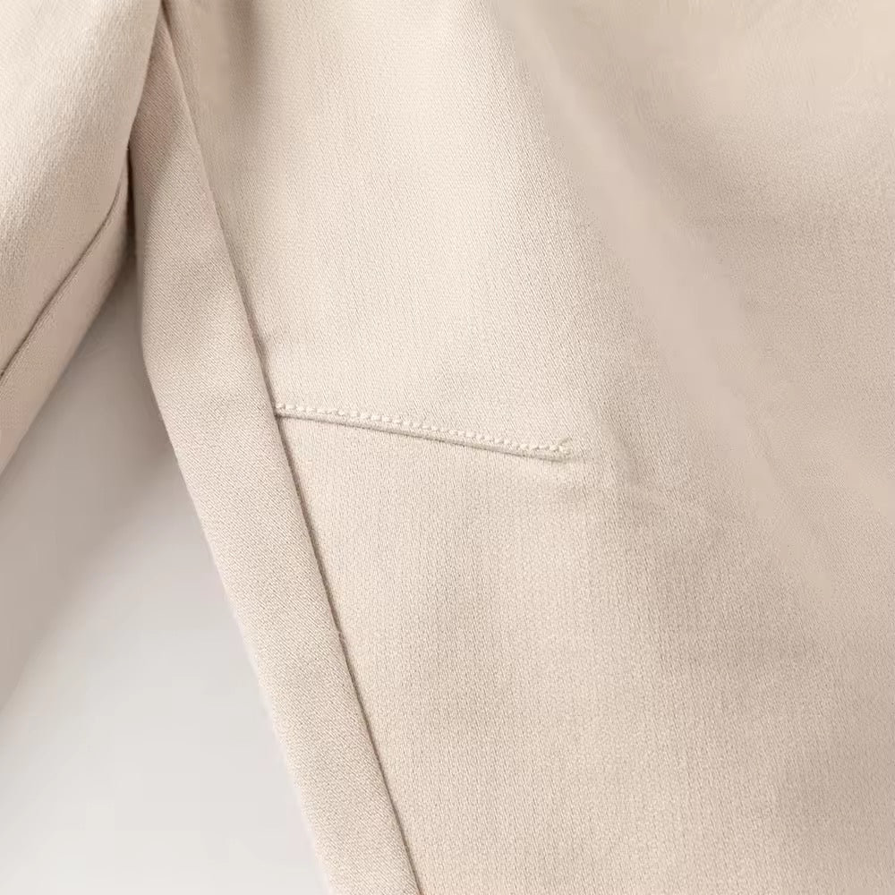 【予約】dave&bella デイブベラ ロゴ刺繍ベージュパンツ DB3253178