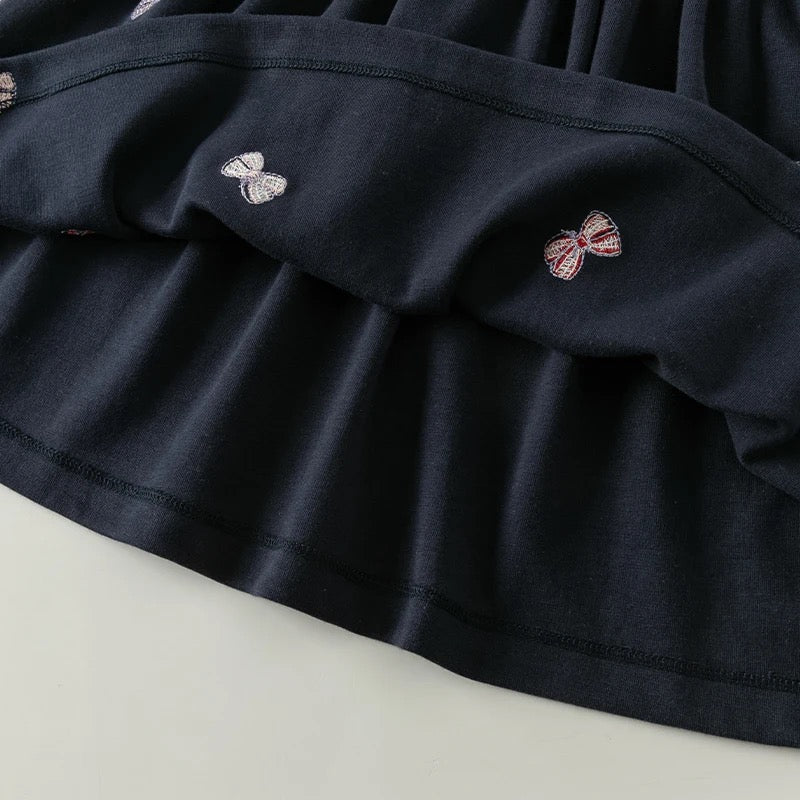 dave&bella デイブベラ ボレロドッキングリボン刺繍ワンピース DB3241599