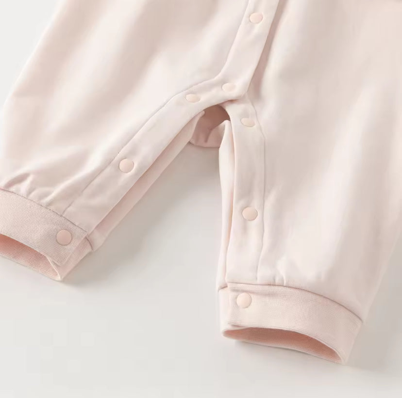 【予約】dave&bella デイブベラ うさちゃんハートポシェットデザインロンパース DB3252976