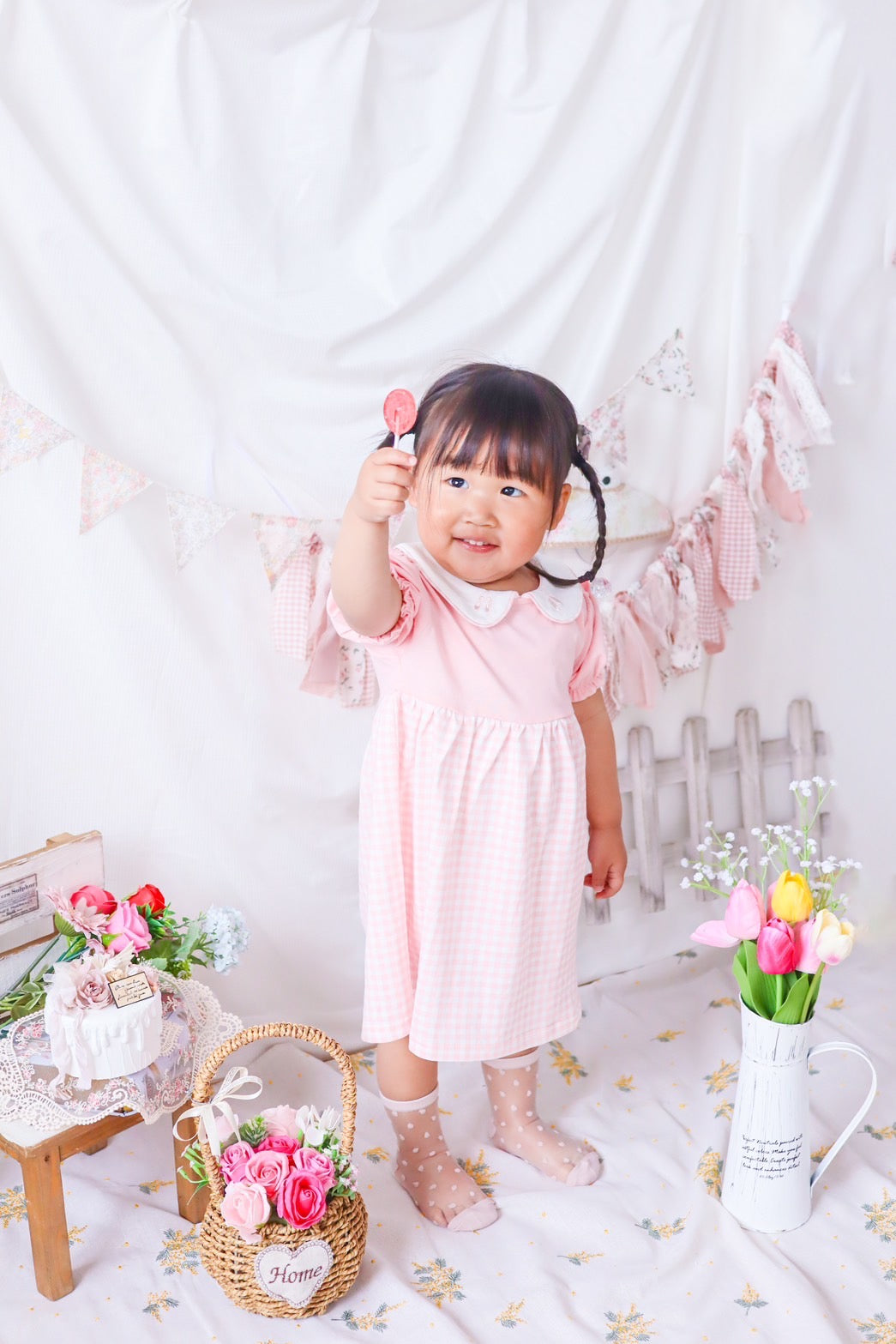 missy's original Ballet gingham check dress