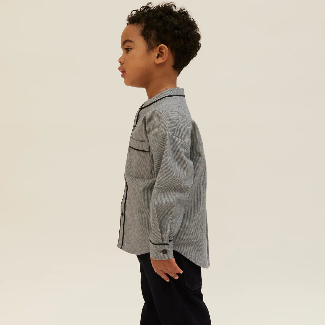 PETITMIG プチミグ シャツ E4 ストライプ