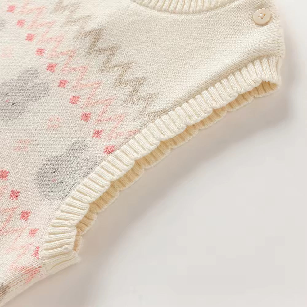 【予約】dave&bella デイブベラ ラビットデザインベスト DB3252692