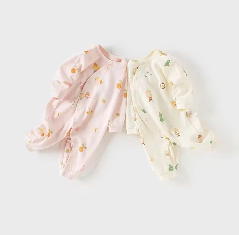 【予約】dave&bella デイブベラ イラストロンパース DB3252830