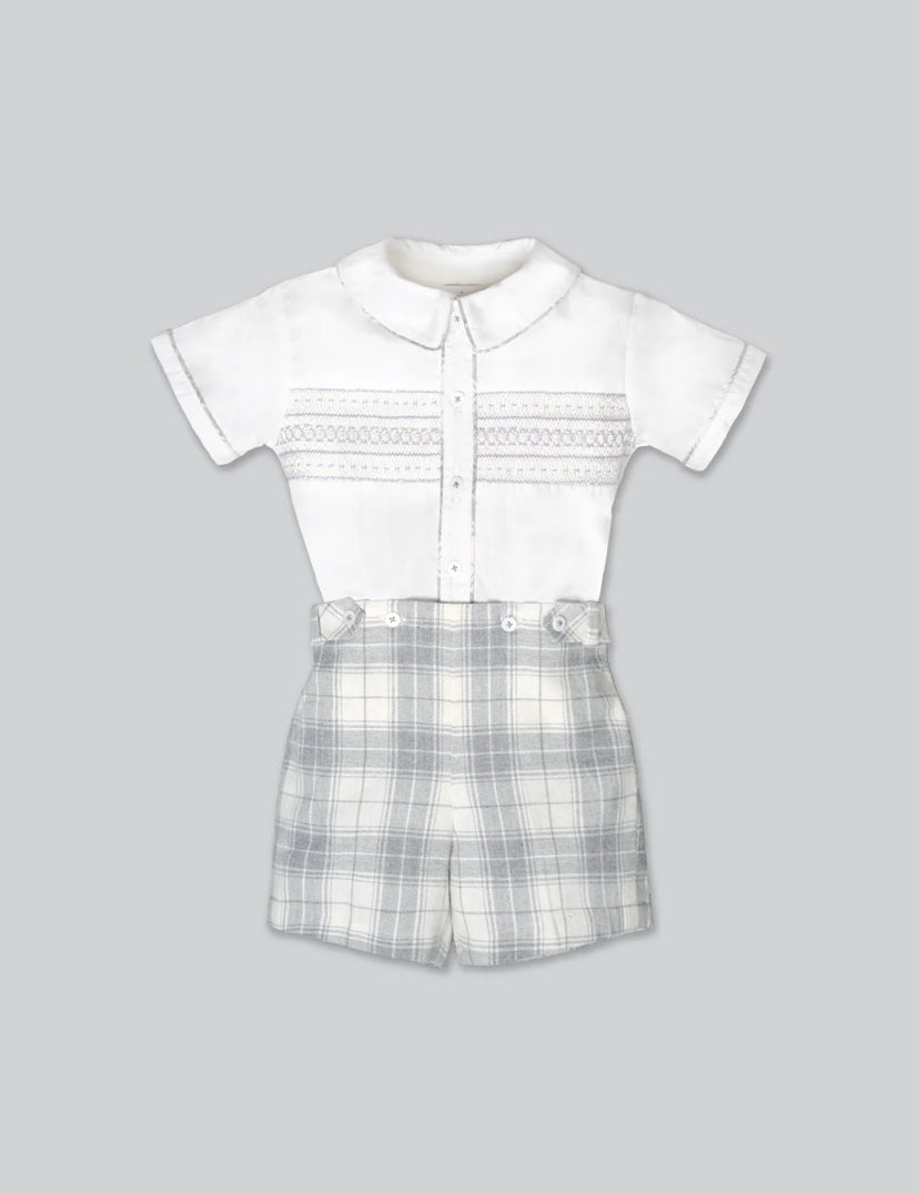 DEAR GG ETHAN SET IN PLAID