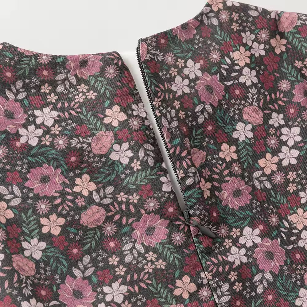 【予約】dave&bella デイブベラ カーディガン&フローラルワンピースセット DK3254790