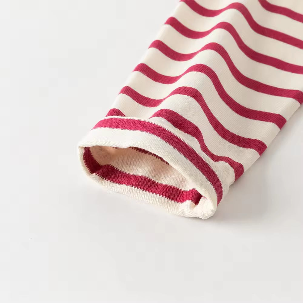 【予約】dave&bella デイブベラ レッドボーダートップス DK3252728