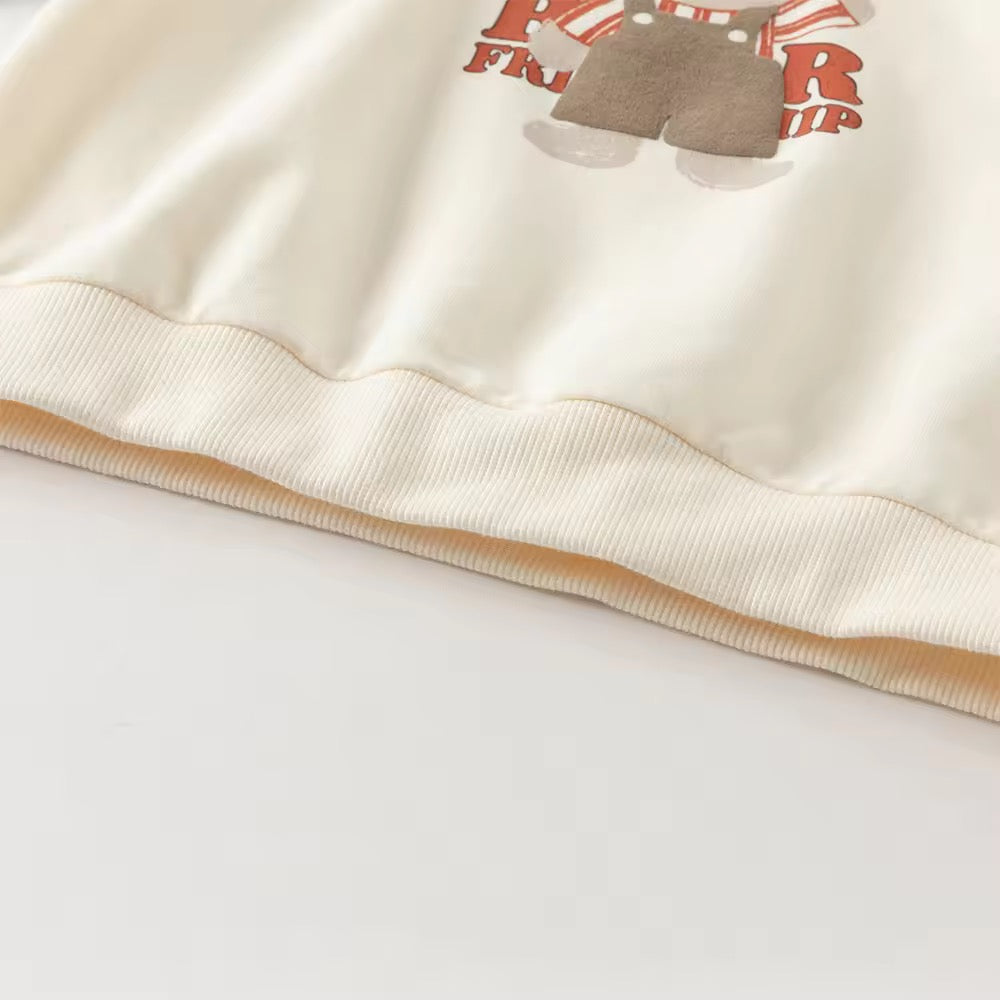 【予約】dave&bella デイブベラ くまさんイラストセットアップ DB3252920