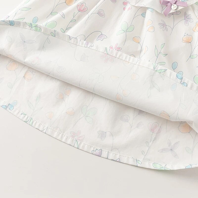 dave&bella デイブベラ フローラルトップス&パンプキンパンツセット DB2240783