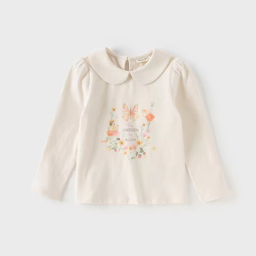 【予約】dave&bella デイブベラ ガーデンイラストトップス DK3252379