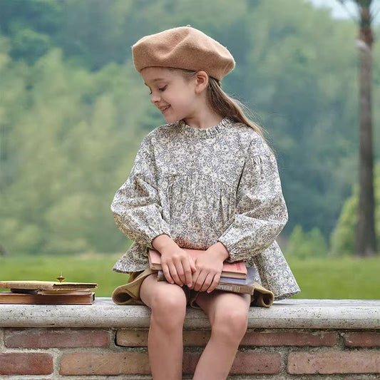 【予約】dave&bella デイブベラ フローラルブラウス DK3252672