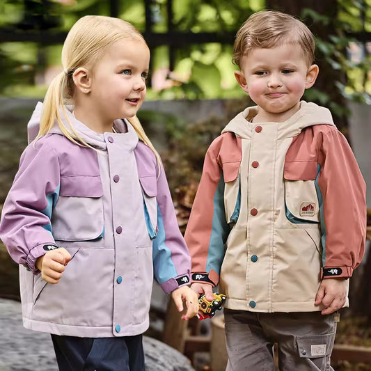 【予約】dave&bella デイブベラ ブロッキングカラーアウター DB3253192