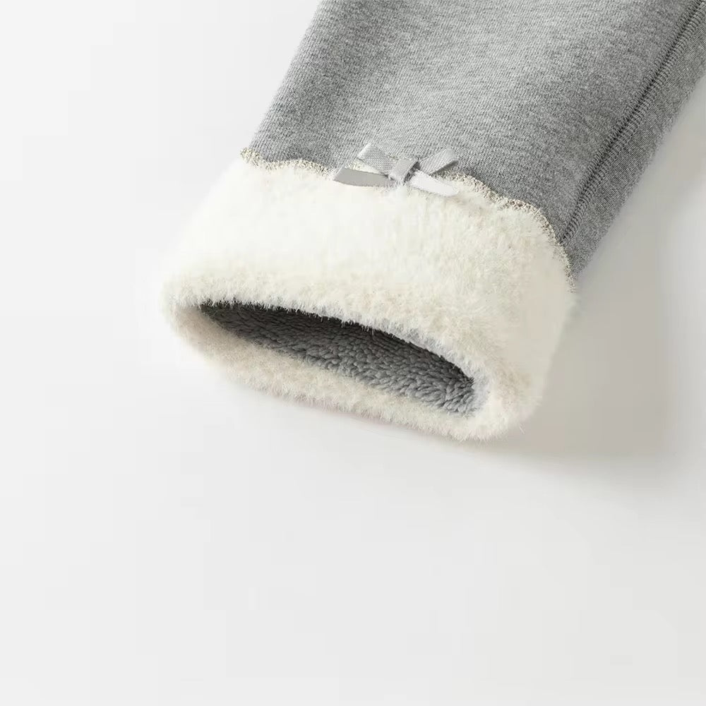 【予約】dave&bella デイブベラ 折り返しデザイン裏起毛レギンスパンツ DB4254380