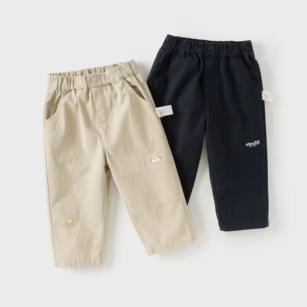 【予約】dave&bella デイブベラ アニマル刺繍パンツ DB3252500