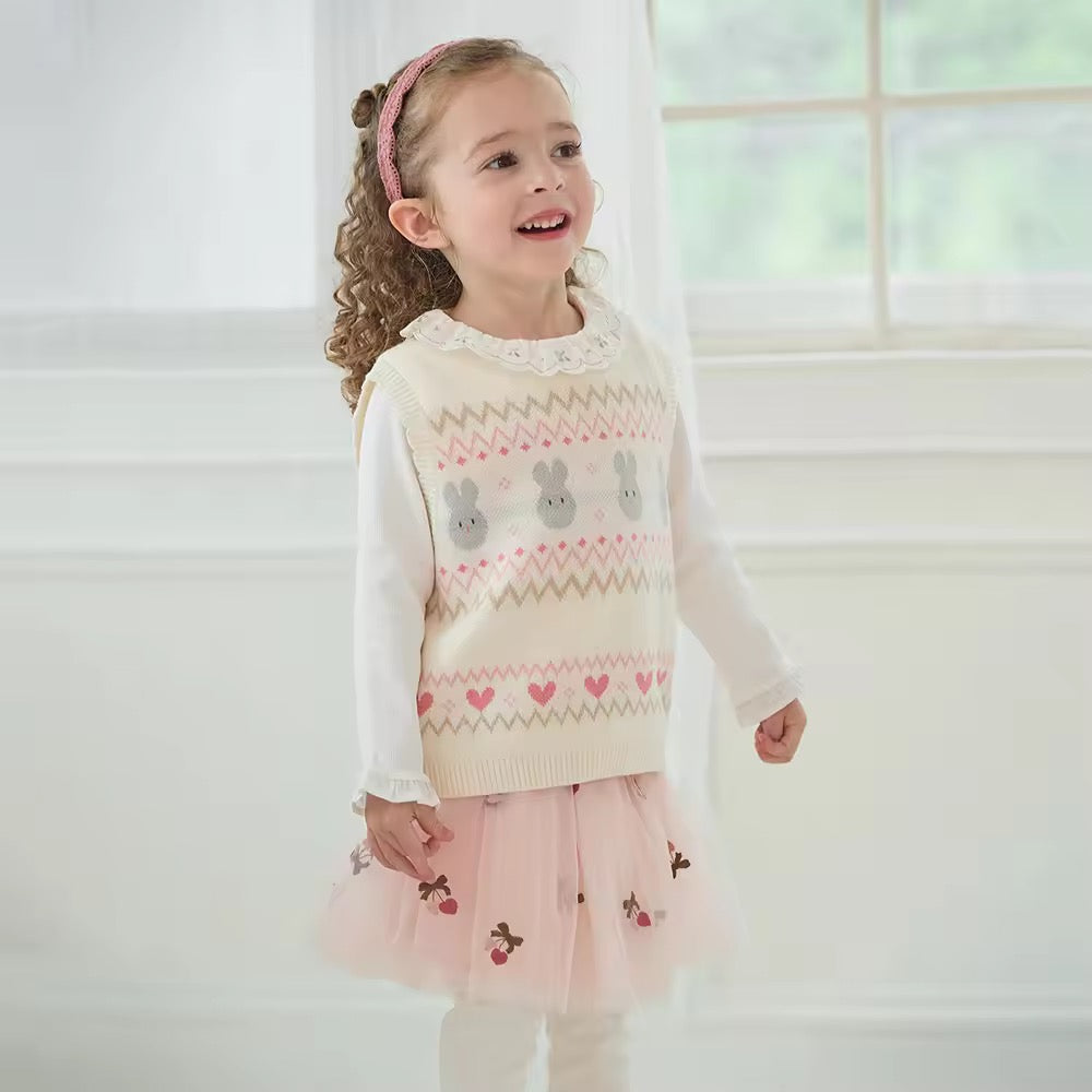 【予約】dave&bella デイブベラ ラビットデザインベスト DB3252692