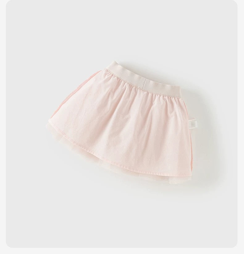 dave&bella デイブベラ パール刺繍チュールスカート DB2251803