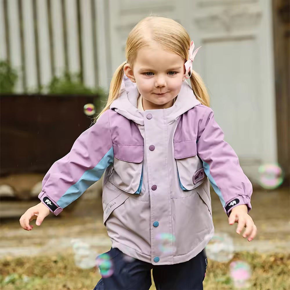 【予約】dave&bella デイブベラ ブロッキングカラーアウター DB3253192