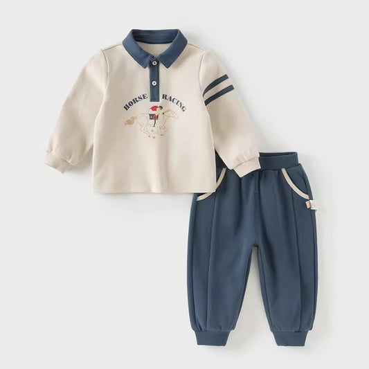 【予約】dave&bella デイブベラ 乗馬デザインセットアップ DB3253484