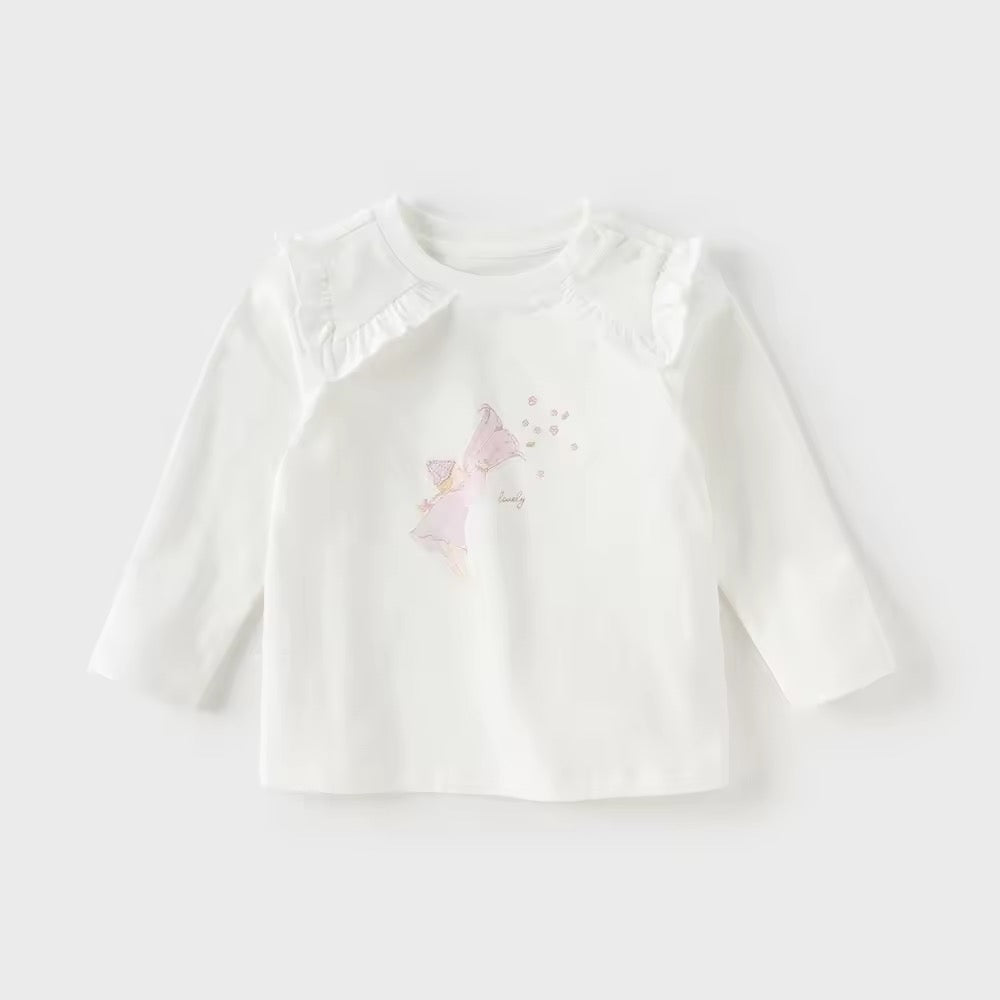 【予約】dave&bella デイブベラ ガールズイラストトップス DB3252634
